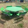 Miniaturka Table & Bench 6 Seats HPL (4)