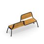Miniaturka Double-sided bench with backrest (2)