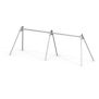 Miniaturka Four-seater swing frame with steel posts (2)